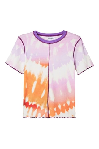 T-shirt tie and dye - Violet