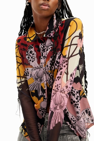 Chemisier slim - Noir