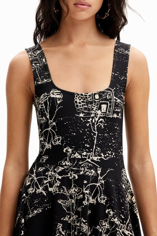 Robe patineuse - Noir