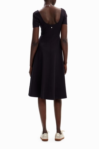 Robe midi - Noir