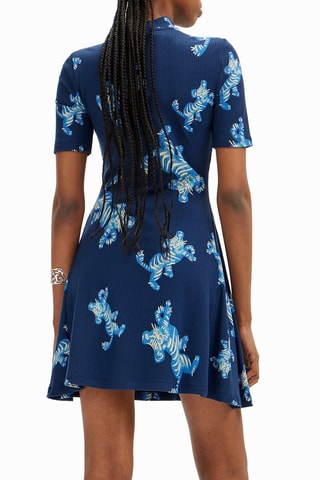 Robe patineuse - Bleu