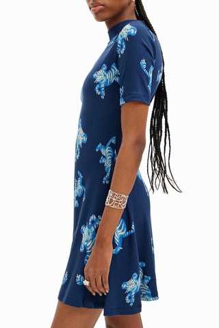 Robe patineuse - Bleu