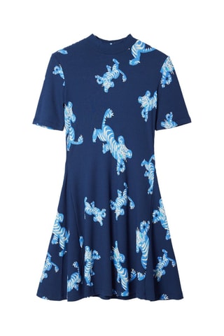 Robe patineuse - Bleu