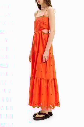 Robe longue - Orange