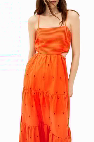Robe longue - Orange