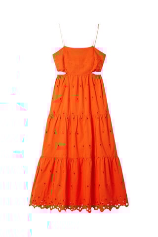Robe longue - Orange