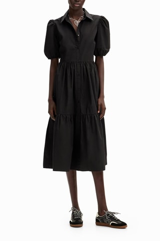 Robe chemise - Noir