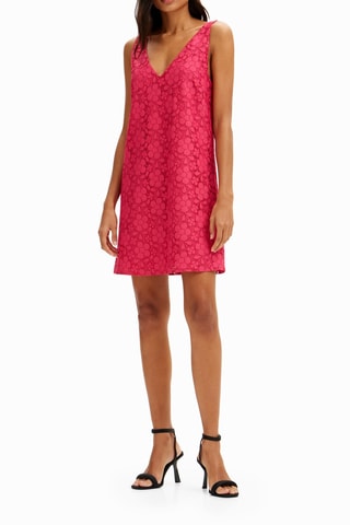 Robe droite - Fuchsia