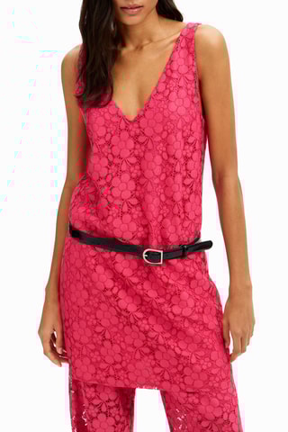 Robe droite - Fuchsia