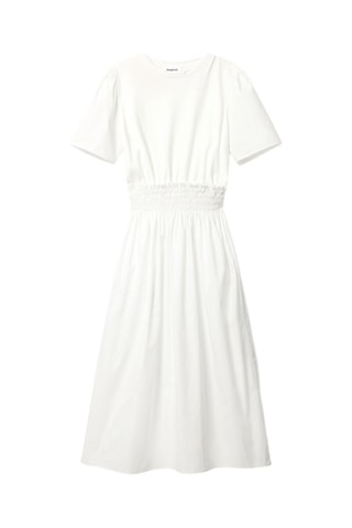 Robe midi - Blanc