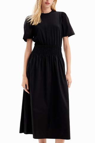 Robe midi - Noir