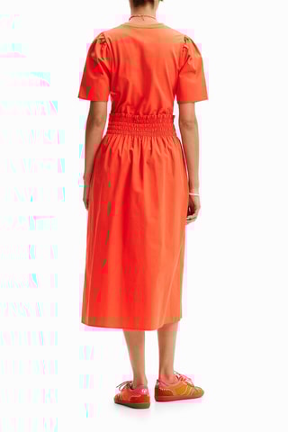 Robe midi - Orange