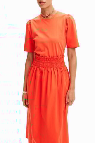 Robe midi - Orange