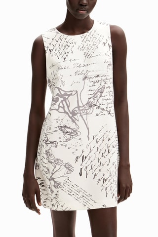 Robe trapèze - Blanc