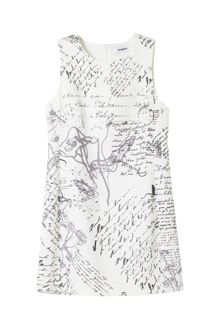 Robe trapèze - Blanc