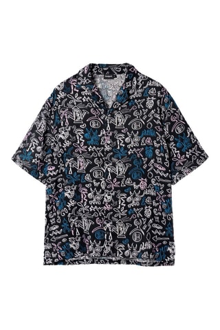 Chemise regular - Bleu marine