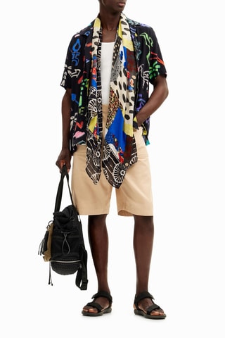 Chemise regular - Noir