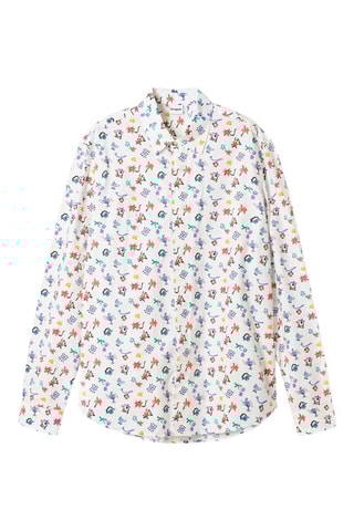 Chemise regular - Blanc