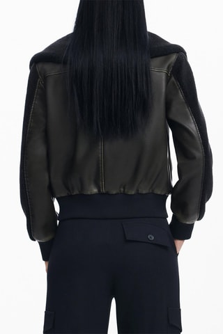 Veste regular - Noir