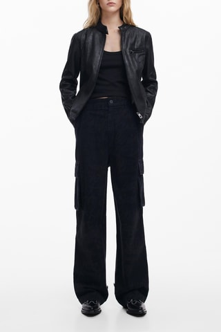 Veste regular - Noir