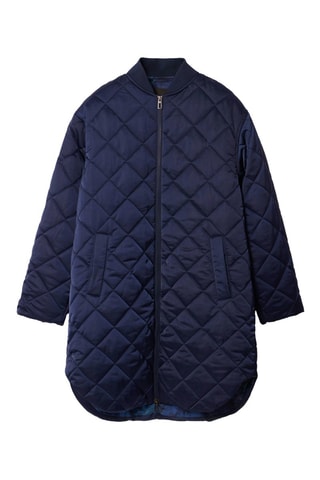 Manteau oversize - Bleu marine