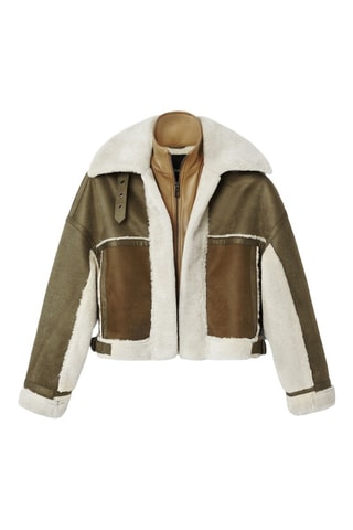 Veste regular - Kaki