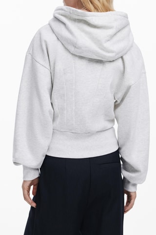 Sweat à capuche - Gris clair