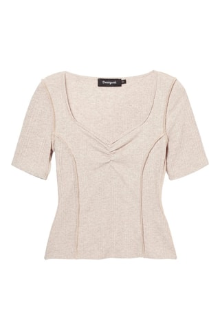 Top slim - Beige