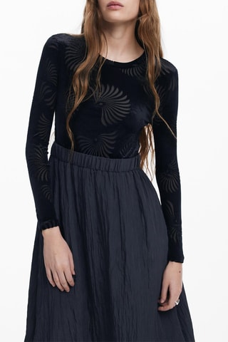 Robe midi - Noir