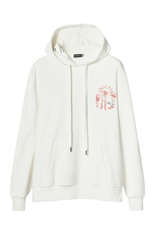 Sweat à capuche - Blanc