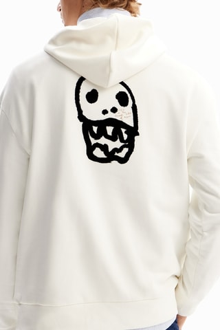 Sweat à capuche - Blanc