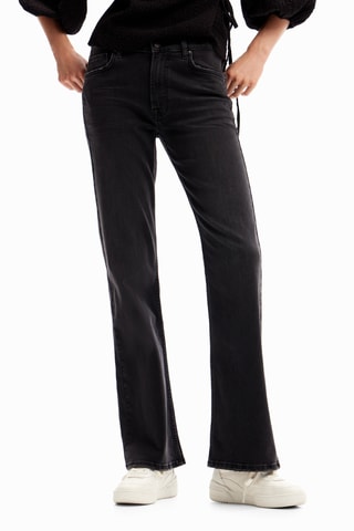 Jean flare - Noir