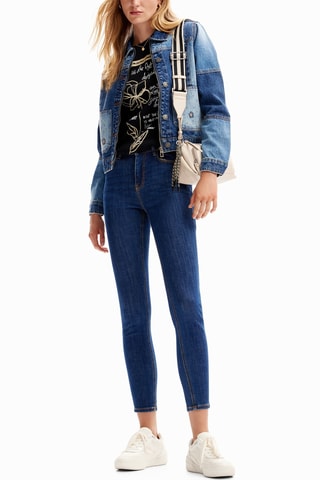 Veste en jean - Bleu