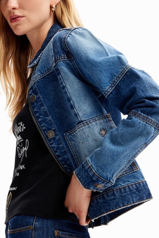 Veste en jean - Bleu