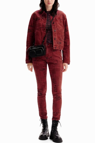 Veste en jean - Bordeaux