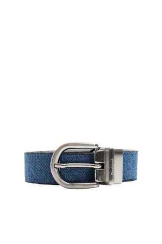 Ceinture en jean - Bleu
