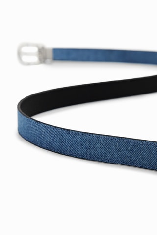 Ceinture en jean - Bleu