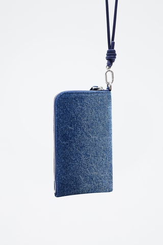 Pochette pour téléphone - Bleu marine