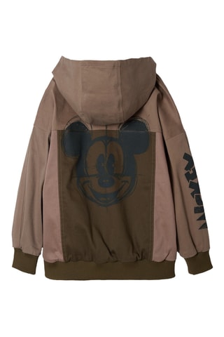 Veste à capuche Mickey Disney - Kaki