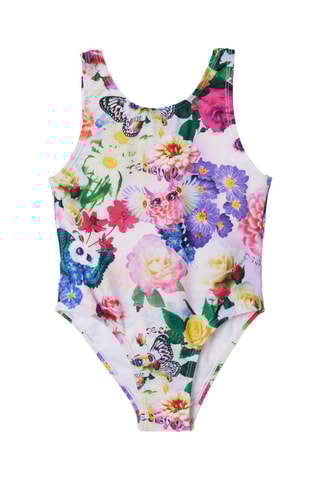 Maillot 1 pièce - Blanc et vert