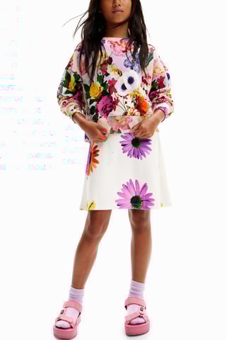 Sweat - Blanc et rose