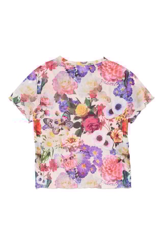 T-shirt - Blanc et rose