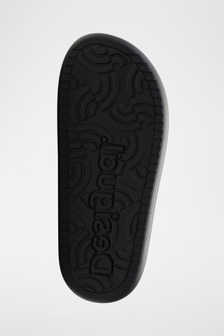 Tongs plateformes - Noir