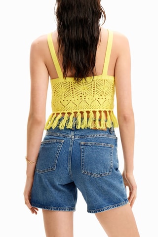 Crop top - Jaune