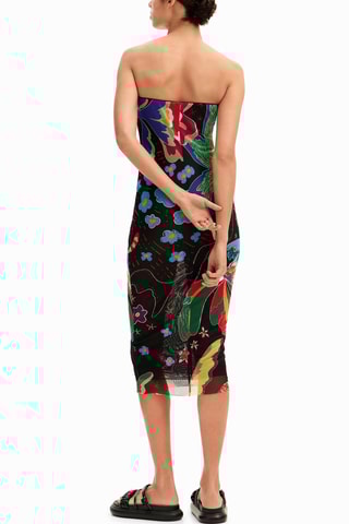 Robe bustier - Gris foncé