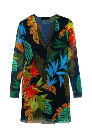 Robe fourreau - Bleu marine