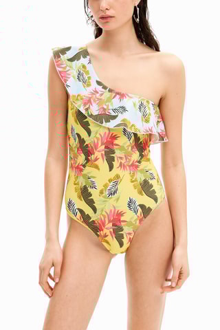 Maillot 1 pièce - Jaune