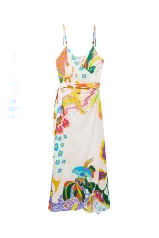 Robe portefeuille - Blanc