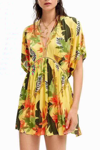 Robe patineuse - Jaune