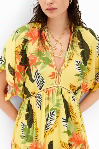 Robe patineuse - Jaune